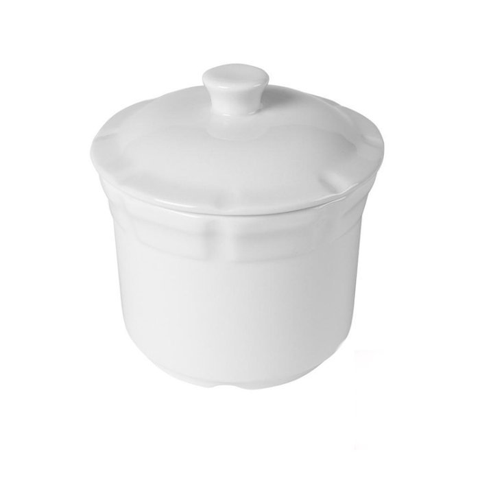 Чаша фарфор для супа CAMEO Imperial white с крышкой 270мл d100 мм h110 мм 210-344