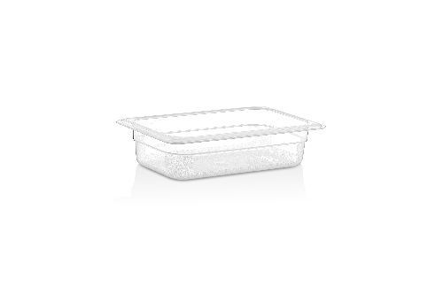 Гастроемкость 1/4 h=65 мм. 1,5 л. п/п прозрачная /1/24/ Gastroplast GNPP-1465