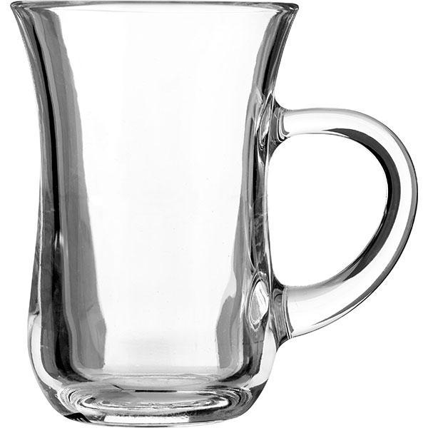 Стаканчик д/чая с ручкой; стекло; 160мл; D=65, H=93мм Pasabahce 55411/b