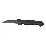 Нож для чистки овощей коготь 70 мм черная ручка P.L. Proff Cuisine KB-3807-65-BK201