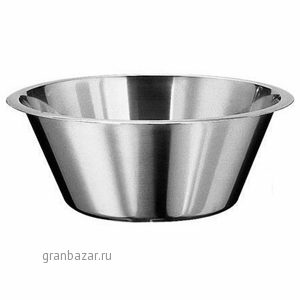 Миска; сталь нерж.; 14л; D=44,H=17.5,L=44,B=44см; металлич. Paderno 12582-40