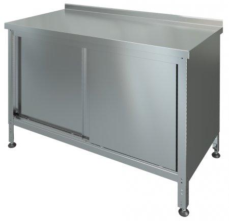 Стол-тумба купе с 2 полками Марихолодмаш СТК-1-1400/600-2П