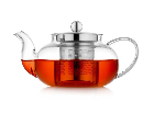 Чайник заварочный стеклянный 800 мл с фильтром Glaffe