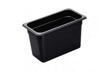 Гастроемкость (1/3);  H=20,L=32.5,B=17.6см; Cambro 38 CW 110 черн.