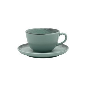 Пара чайная FLAT Shape PACIFICO (чашка 200 мл и блюдце 140 мм) Oxford 136497, AO04-1C07