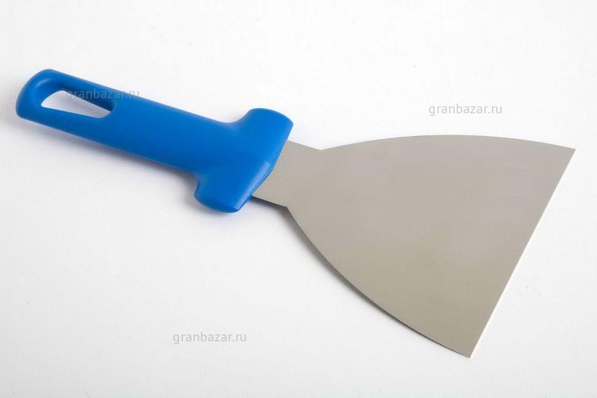 Лопатка для пиццы треугольн. 115x110 мм нерж. ручка пластик Gimetal AC-STP32