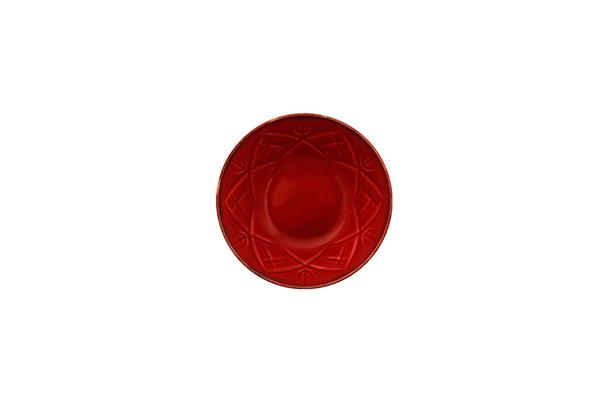 Салатник RED CHRISTINA фарфор, d 120 мм, h 31 мм, красный Porland 36CR12 красный