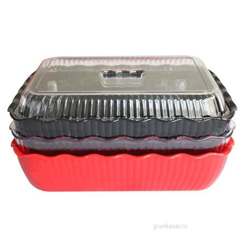 Крышка для салатника Jiwins арт.P-043, п/к Maco P-043A-CL