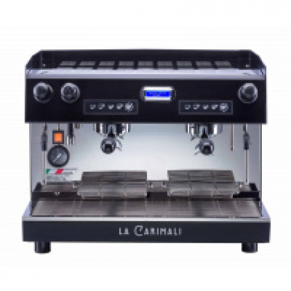 Кофемашина-автомат Carimali NIMBLE E2 BLACK WITH LIGHT, 2 выс. гр. (NI-E02-H-02)