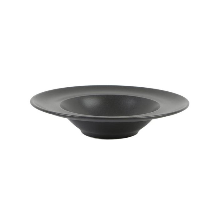 Тарелка глубокая с римом 25 CM Porland 173925 BLACK