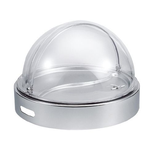 Поднос для выкладки d 500 мм h340 мм нерж. с пласт. Roll-top крышкой KINGO-HOTEL S2302/40---KINGO