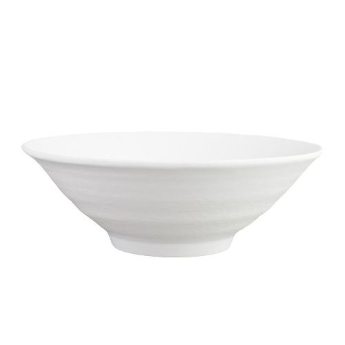 Салатник White 1000 мл миска для лапши d 214 мм пластик меламин P.L. Proff Cuisine JW1008