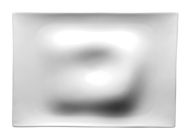 Блюдо серв. «Крушиал Дэт»; фарфор; H=40,L=305,B=210мм; белый Steelite 6315 P1201