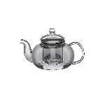 Чайник заварочный с колбой Thermo Glass стекл. 1550 мл. Wilmax /1/18/ 888814
