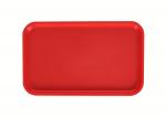 Поднос столовый 530х330 мм красный Luxstahl (PS Red 4410)