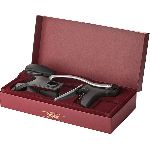 Набор барменский:штопор,обрез.фольги, подстав; сплав цинк.,абс-пластик; H=85,L=347,B=164мм; черный Ghidini 3020