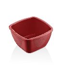 Соусник 50 мл 50*50 мм h30 мм квадратный поликарбонат красный Gastroplast