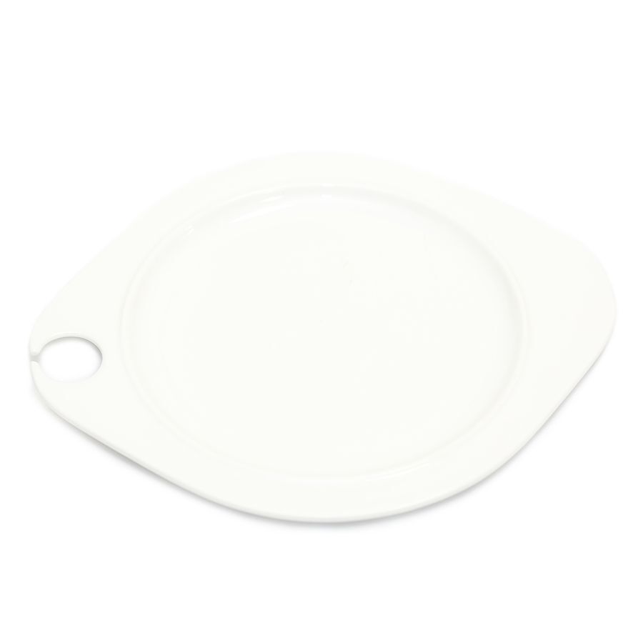 Тарелка фуршетная с выемкой 225х275 мм, P.L. Proff Cuisine NEW-ART N43 кор=24шт