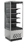 Горка холодильная Полюс FC 20-07 VM 0,7-2 версия 2.0 9006-9005 серый/черный