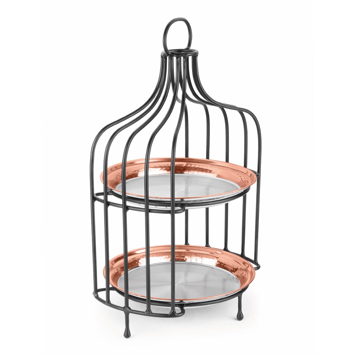 Этажерка, 2 яруса, d=2х300 мм, нержавейка, P.L. Proff Cuisine SG-84643(B)