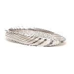 Блюдо овальное Hotelware 430х196 мм h40 мм "Лист" нерж. P.L. Proff Cuisine BLP 4014
