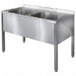 Ванна моечная двойная ITERMA 430 ВЦ-24/1000/700