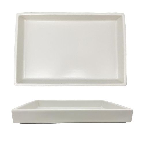 Блюдо прямоугольное White Style Buffet 365х245 мм h45 мм P.L. Proff Cuisine ZA0514-14-R [3]