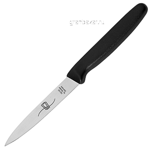 Нож д/чистки овощей; сталь нерж.,пластик; L=10,B=4см; белый MATFER 182603