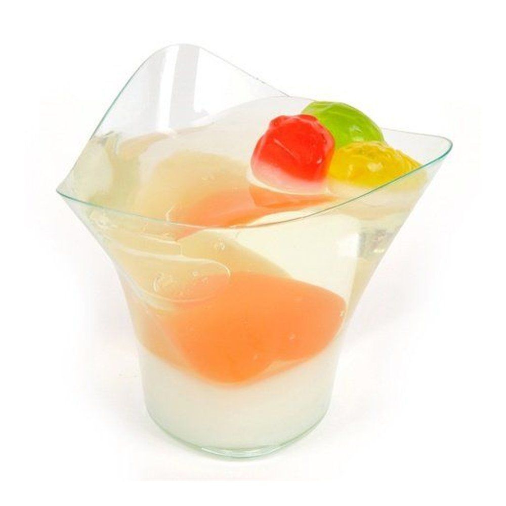 Фуршетный пластик, 77х74х63 мм, 24 шт/уп, 100 мл, P.L. Proff Cuisine GA186 (1кор=24уп)