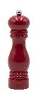 Мельница для перца SORRENTO, бук лакированный, h 190 мм, цвет красный, Bisetti 7151LRL