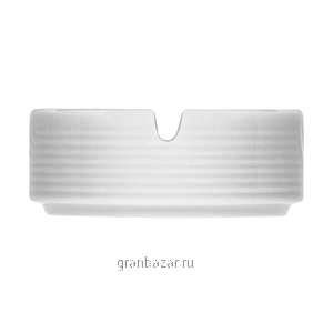 Пепельница «Карат»; фарфор; D=8.5,H=3.5см; белый Bauscher 25 7500