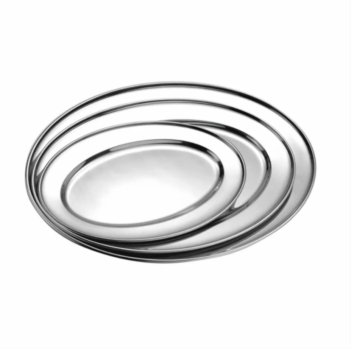 Блюдо металлическое овальное 300 мм, P.L. Proff Cuisine