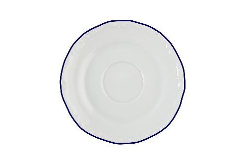 Блюдце MARIA BLUE 150 мм, кант синий Porland