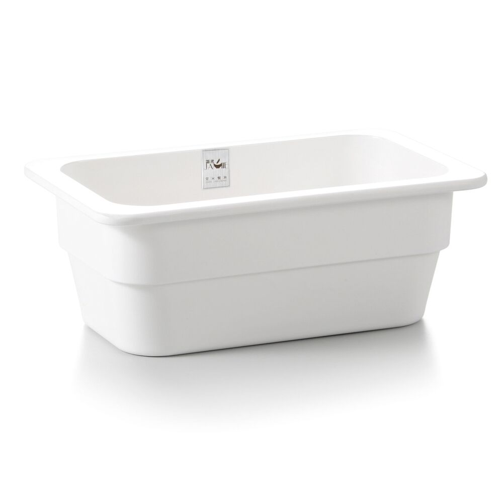 Гастроемкость меламиновая белая 1/4-h100 мм 263х159х99 мм P.L. Proff Cuisine J447315-GC