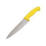 Нож поварской 8" 200мм Luxstahl  "HACCP" желтый 
