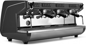 Кофемашина Nuova Simonelli Appia LIFE 3gr V 220V black+high groups+economizer