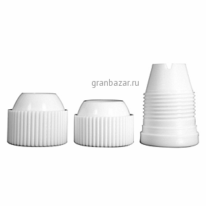 Адаптер д/кондит.мешка,средний; пластик; D=25,H=32мм; белый Paderno 47212-02
