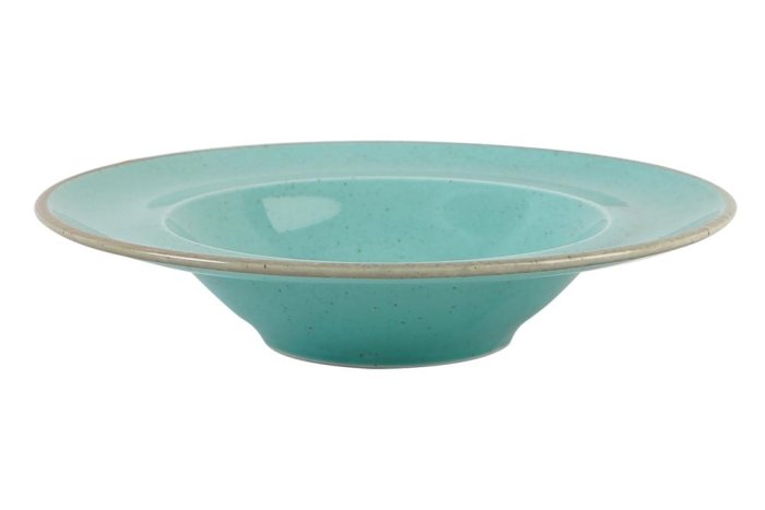 Тарелка глубокая с римом TURQUOISE 310 мм Porland 173931 TURQUOISE