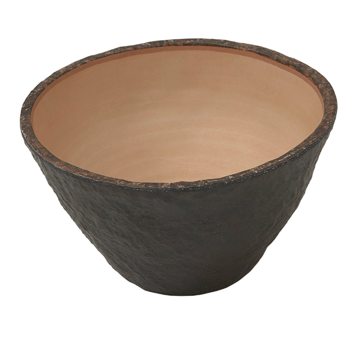 Салатник 250х155 мм конус Timber Brown пластик меламин P.L. Proff Cuisine S41006