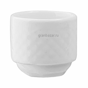 Подставка д/яйца «Афродита»; фарфор; D=4.5,H=4.5см; белый Lubiana 2687-white