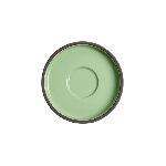 Блюдце Bliss D=138,H=19мм мятный фарфор KunstWerk CHE6941-2-J20