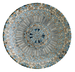 Тарелка плоская Luca Mosaic 230 мм, 1000 мл Bonna S-MT-LUCMZ BLM 23 CK