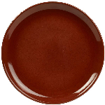 Тарелка мелкая «Терра Ред»; керамика; D=240мм, H=25мм; красный Genware CP-R24