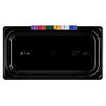 Крышка для гастроемкости 1/3 п/п черная MGprof /1/6/