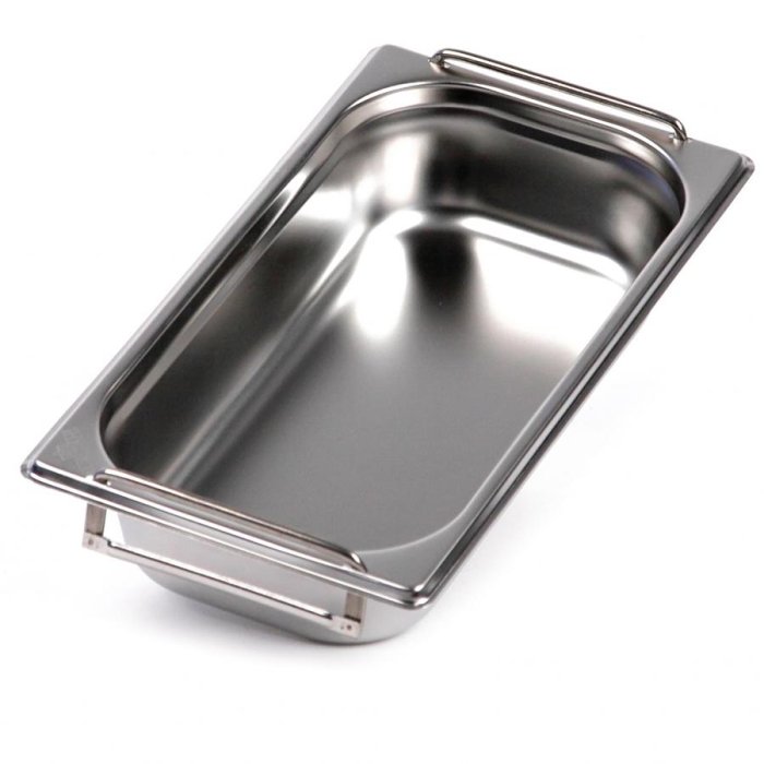 Гастроемкость GN 1/3х2,5'' 327х176х65 с ручками Luxstahl 813-2
