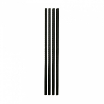 Трубочки бумажные коктейльные 6х140 мм, чёрные, 250 шт, Garcia de Pou 222.60