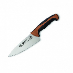 Нож кухонный поварской, L=150мм., нерж.сталь, ручка - пластик, вставка коричневая Atlantic Chef 8321T12BR