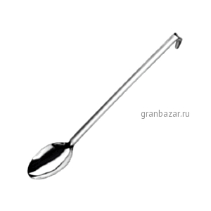 Ложка сервировочная; сталь; H=8,L=49.5,B=11см; металлич. Pintinox 509267-00