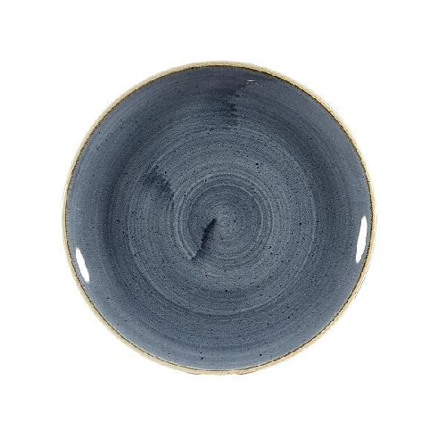 Тарелка мелкая 217 мм, без борта, Stonecast, цвет Blueberry Churchill SBBSEVP81