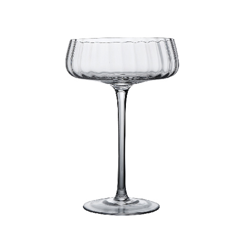 Бокал блюдце для игристого вина Optical 320 мл P.L.-BarWare DAA230088
